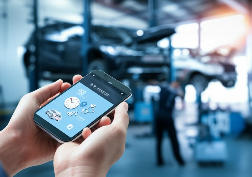 현대자동차 정비 예약 안내 이미지