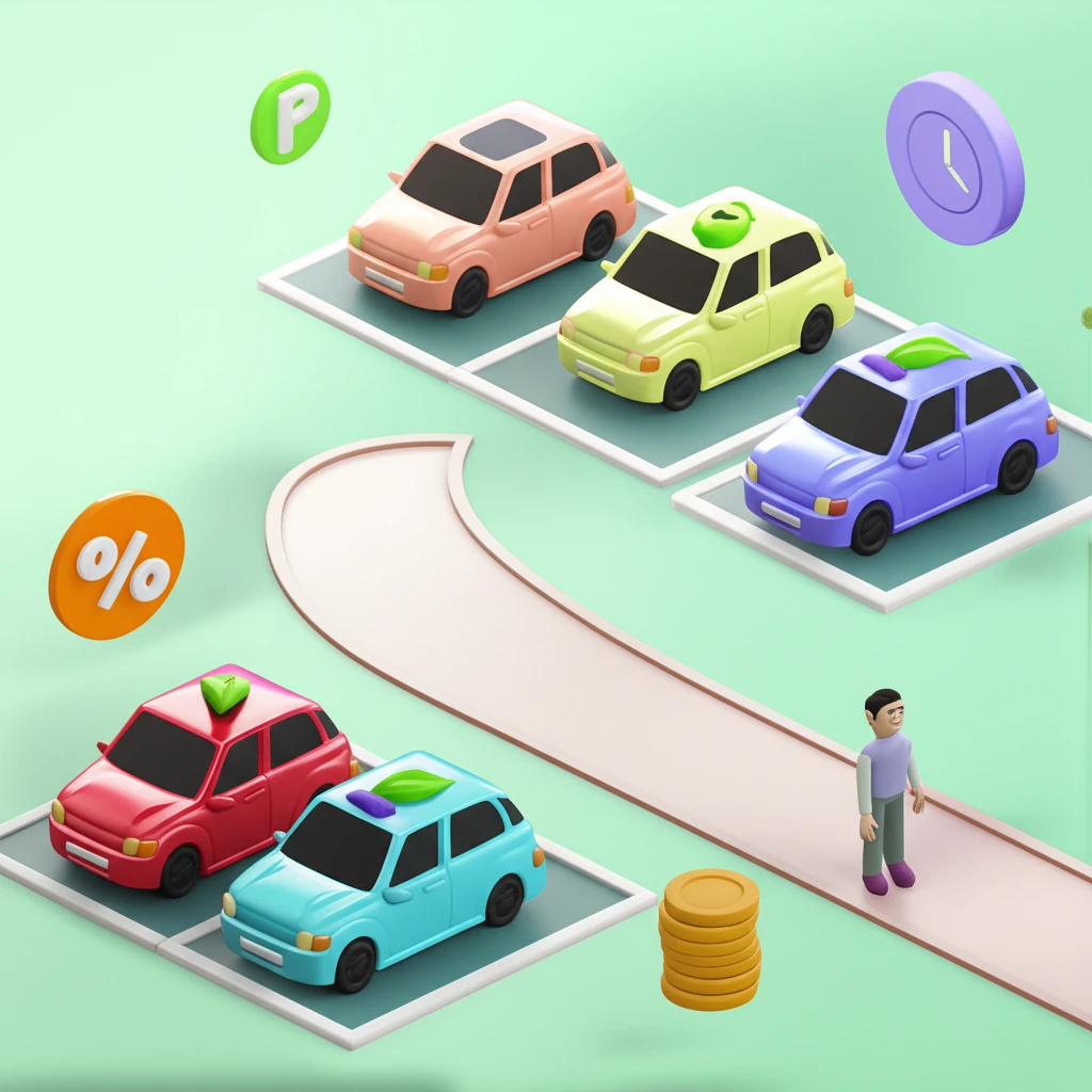 살곶이 공영주차장 이미지