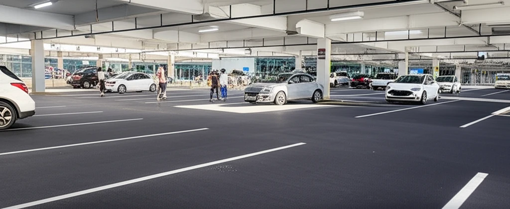 오류1동 공영주차장 전경