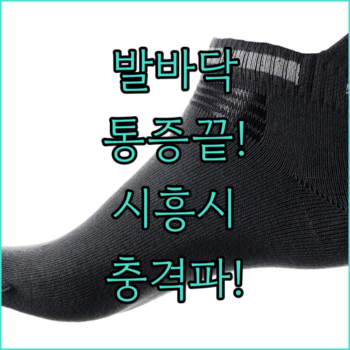 족저근막염 비수술 치료 핵심 정리 | 시흥시 체외충격파 장비 보유 병원